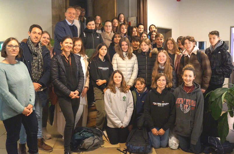 Schüleraustausch der Realschule mit zwei Schulen in Bayonne